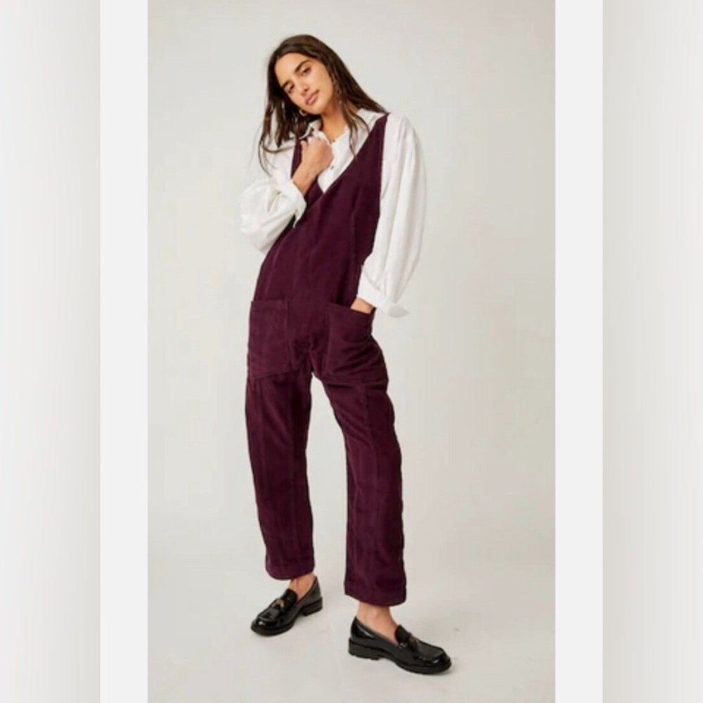 We the Free High Roller Corduroy Jumpsuit